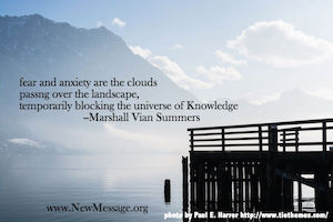Fear, anxiety are clouds